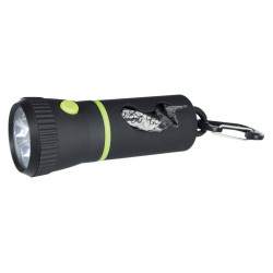 Trixie Lâmpada LED com dispensador de sacos Recolha de excrementos