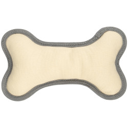 Peluche pour chien Jouet en forme d'os Natural fun taille 15 x 25 cm épaisseur 5 cm pour chien