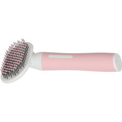 zolux SLICKER brush with soft pin size S, 6,4 x 5 x 16.2 cm. ANAH range for cats Beauty care