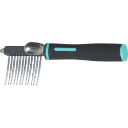 zolux comb 12 blades, 7.7 x 6 x 19 cm. ANAH range, for dogs. Comb