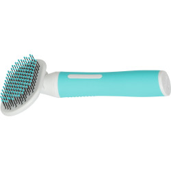 zolux Soft pimpled brush, size XS, length 16.5 cm. ANAH range, for puppy. Brush