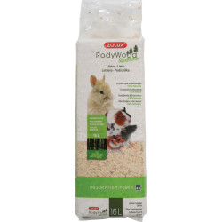 zolux Litter rodywood nature 16 liters. for rodents. weight 964 grams. Litter and shavings for rodents