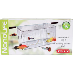 zolux Isolator 5 combinations. size : 21 x 10 x 10 cm. for aquarium. Health, fish care