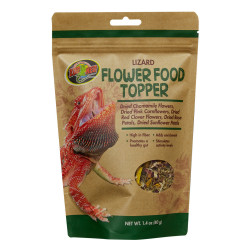 Zoo Med Lizard Flower Mix, ZM-144E. 40 grams. for reptiles. Food