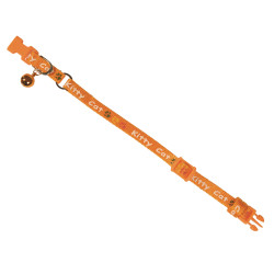 Vadigran Halskette Kätzchen KITTY orange16-25cm x 8mm Halsband