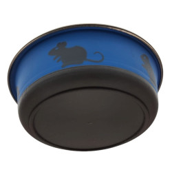 Flamingo Nelly bowl. maat ø12,3 cm, 225 ml. kleur blauw. voor knaagdieren. Kommen, dispensers