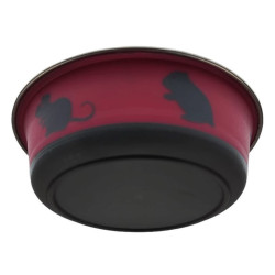 Flamingo Nelly bowl. maat ø12,3 cm, 225 ml. kleur fuchsia. voor knaagdieren. Kommen, dispensers