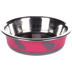 Flamingo Nelly bowl. maat ø12,3 cm, 225 ml. kleur fuchsia. voor knaagdieren. Kommen, dispensers