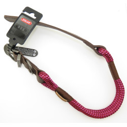 zolux IMAO Hyde Park Halsband. 11 mm x 60 cm. fuchsia . für Hund. Nylon-Halsband