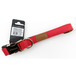 zolux IMAO MAYFAIR Halsband. 25 mm. einstellbar. rote Farbe. für Hund. Halsband