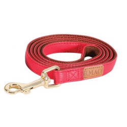 zolux IMAO MAYFAIR lead. 20 mm. x 1.2 meter. red color. for dog. Laisse enrouleur chien