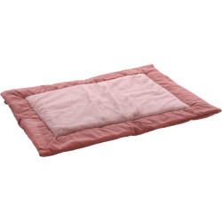 Flamingo SUZA Plaid rug. 100 x 70 x 3 cm. old pink. for dogs. Dog mat