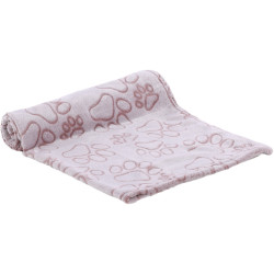 Flamingo LALIA blanket. Size S. 70 x 100cm. old pink. for dogs. dog blanket
