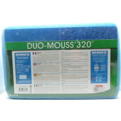 zolux Duo espuma 320. 2 espumas de filtração para aquário. Meios filtrantes, acessórios