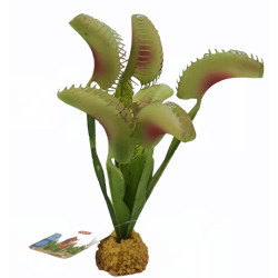 zolux Artificial carnivorous plant. Aquarium decoration. H 21 cm. Decoration and other