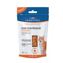 Francodex Tratamentos para gatos de interior para gatinhos e gatos 65g Gatos