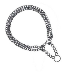 Trixie Choke collar, two rows. Size: L-XL Dimensions: 60 cm/2,5 mm Version: 2 rows for dog education collar