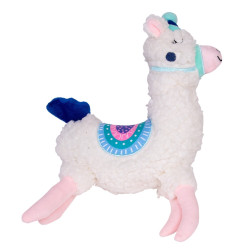 Vadigran Peluche Unicornio Lama 32 cm, juguete para perros. Peluche para perros