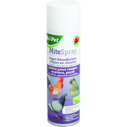 Traitement Spray anti- acarien eco-logique 500 ml Contre poux Rouges, Mites des Plumes, puces.