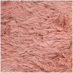Flamingo Cojín redondo KREMS, color rosa viejo ø 70 cm. para perros. Cojín para perros