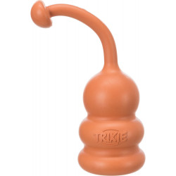 Trixie spring/speelgoed aan touw, maat 9 cm/16 cm, willekeurige kleur. voor hond. Hondenspeeltje