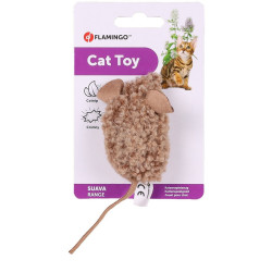 Jeux avec catnip, Valériane, Matatabi 1 souris SUAVA 15 cm jouet pour chat, couleur aléatoire.