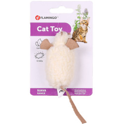 Flamingo 1 mysz SUAVA .15 cm. zabawka dla kota. kolor losowy. Jeux avec catnip