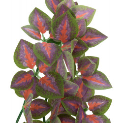 Décoration et autre Plante en tissu à suspendre, Folium Perillae, pour reptiles. 50 cm.