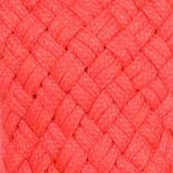 Flamingo Basil geflochtenes Seilspielzeug, rot. 48 cm. Hundespielzeug. Seilspiele für Hunde