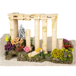 Vadigran Decoration Ancient Greek columns. 53 cm. aquarium. Decoration and other