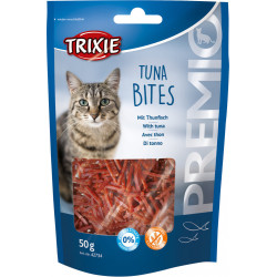 Trixie PREMIO Tuna Bites con atún y pollo, para gatos. Golosinas para gatos