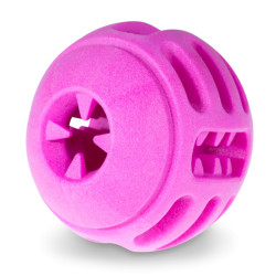 Vadigran Strawberry rosa TPR Ball ø 8 cm. für Hunde. Spiele a Belohnung Süßigkeit