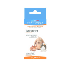 Francodex Intestinet 10 g integratore alimentare per roditori e conigli. Snack e integratori