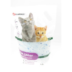 Litiere Litière silica granules moyen. 5.5 litres litière pour chat