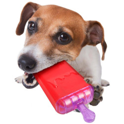 Flamingo Refreshing toy LOLLY. in TPR. 16 cm. for dogs Chew toys for dogs