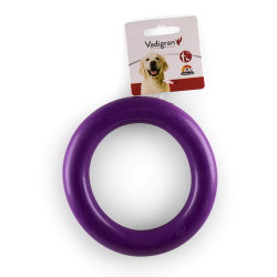 Jouet pour chien Anneau caoutchouc violet ø 15 cm .jouet pour chien.