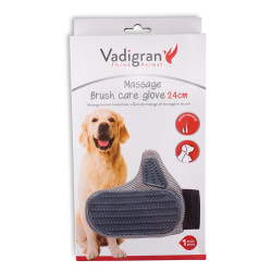 Vadigran 24 cm massagehandschoen voor honden Verzorgingshandschoenen en rollers