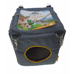 Vadigran Humpy house. 20 x 20 x 20 cm. for rodents. Beds, hammocks, nesters