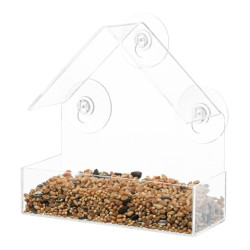 Trixie Bird feeder to be fixed to the window. Seed feeder