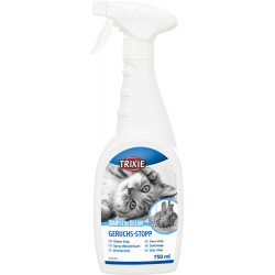 Désodorisant litière Spray désodorisant Simple'n'Clean 750 ml. pour bac à litière pour chat.