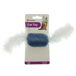 Flamingo Medy blue roller toy. rozmiar 5 x 27 cm. dla kotów. Jeux avec catnip