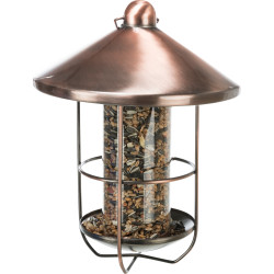 Trixie Alimentador de cobre para o exterior. 500ml / ø 19 cm. pássaros. Alimentador de sementes