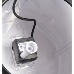 Flamingo Sensor refrigerador de água Adriana preto. 2 litros. para cães e gatos. Fontanário