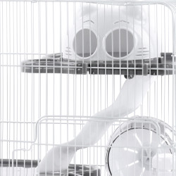 Flamingo Binky cage grey. 45 x 30 x 44.5 cm. for Hamster. Cage