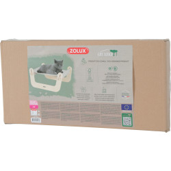 zolux Alojamento para gatos 1,tamanho 45 x 40 x 21 cm para gatos Roupa de cama