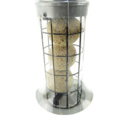 Vadigran LAOS Duo alimentador de aves com teta e bolinhas de semente, altura 38 cm Alimentadores cheios e prontos a usar