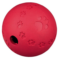 animallparadise uma bola de snack para cães ø 6 cm - distribuidor de treat - cor aleatória Jogos de recompensas doces