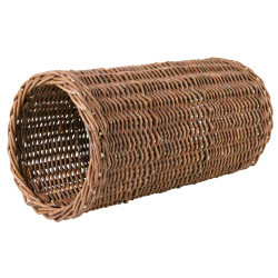 animallparadise Wicker tunnel for rabbits, Dimensions: ø 20 × 38 cm Tubes and tunnels