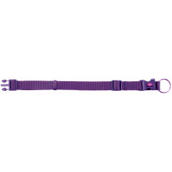 animallparadise Premium dog collar size L-XL, purple color. Nylon collar