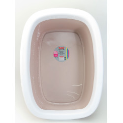 animallparadise Litter box sprint 10, size 31 x 43 x 14 h, colour pink. Litter boxes